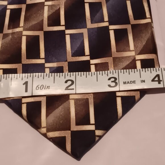 Bergamo New York Men's Silk Handmade Ties - Set of 3 - Picture 14 of 14